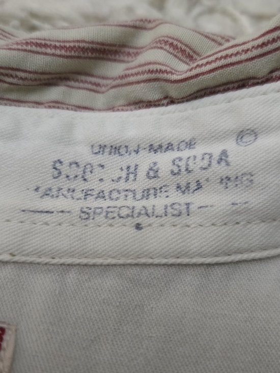 VTG Rare Scotch And Soda Pearl Button Up Union Made XL - Picture 11 of 13